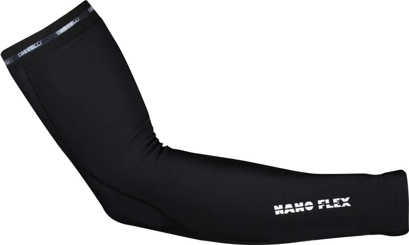 Castelli NanoFlex+ Arm Warmers - Black 1 Castelli NanoFlex+ Arm Warmers - Black