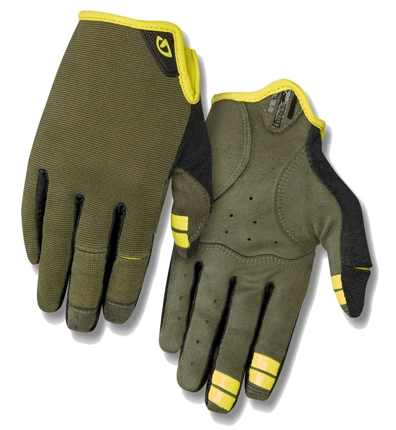 Giro DND Long Finger MTB Gloves - Olive 1 Giro DND Long Finger MTB Gloves - Olive