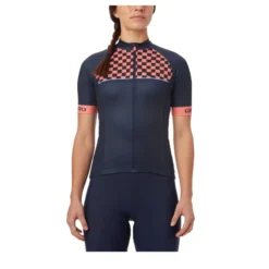 Giro Womens Chrono Sport Short Sleeve Jersey - Blue Checks 8 Giro Womens Chrono Sport Short Sleeve Jersey - Blue Checks -Sportfu Bike Gear Shop gi25wspo 35129
