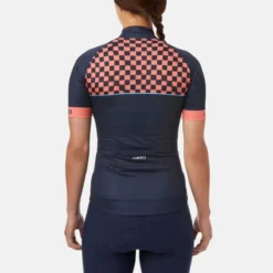 Giro Womens Chrono Sport Short Sleeve Jersey - Blue Checks 11 Giro Womens Chrono Sport Short Sleeve Jersey - Blue Checks -Sportfu Bike Gear Shop gi25wspomidbluchecks 5