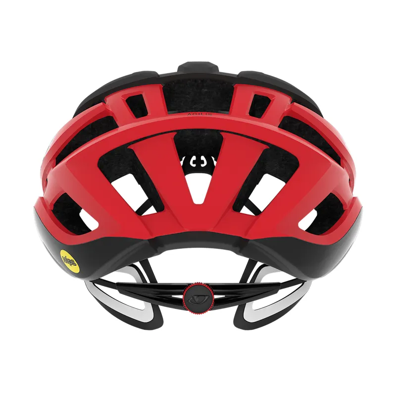 Giro Agilis Mips Road Helmet - Matt Black/Bright Red 2 Giro Agilis Mips Road Helmet - Matt Black/Bright Red - Image 2