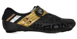 Bont Helix Road Shoes - Black/Gold -Sportfu Bike Gear Shop helixgold3
