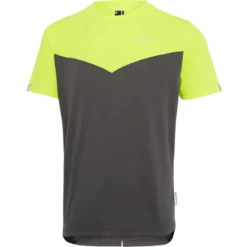 Madison Stellar Short Sleeve Jersey - Hi Viz Yellow -Sportfu Bike Gear Shop mcl19s000