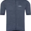 Madison Roam Merino Short Sleeve Jersey - Shale Blue