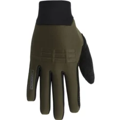 Madison Zenith 4-Season DWR Long Finger Gloves - Dark Olive -Sportfu Bike Gear Shop mcl21w901