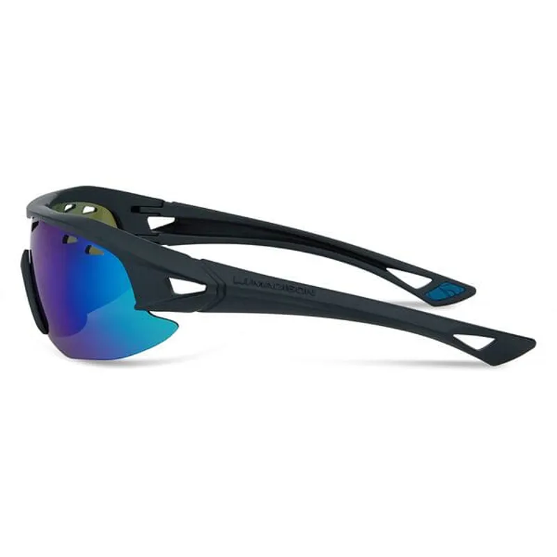 Madison Recon Glasses - Matt Grey - Green Mirror/Amber/Clear Lens Pack 2 Madison Recon Glasses - Matt Grey - Green Mirror/Amber/Clear Lens Pack - Image 2