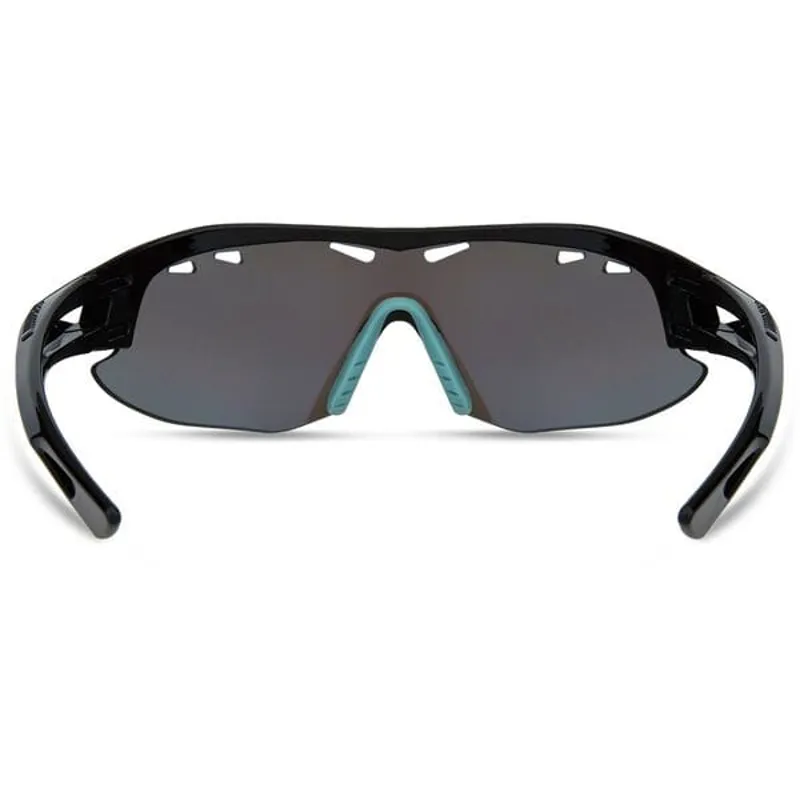 Madison Recon Glasses - Gloss Black - Blue Mirror Lens 3 Madison Recon Glasses - Gloss Black - Blue Mirror Lens - Image 3