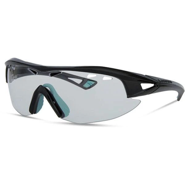 Madison Recon Glasses - Gloss Black - Blue Mirror Lens 2 Madison Recon Glasses - Gloss Black - Blue Mirror Lens - Image 2