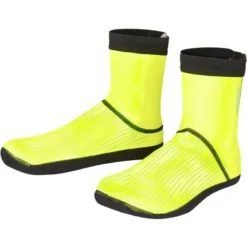 Madison Stellar Open Overshoes - Hi-Viz Yellow/Black -Sportfu Bike Gear Shop mcl22w241
