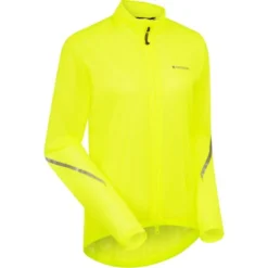 Madison Flux 2L Ultra-Packable Waterproof Women's Jacket - Hi-Viz Yellow