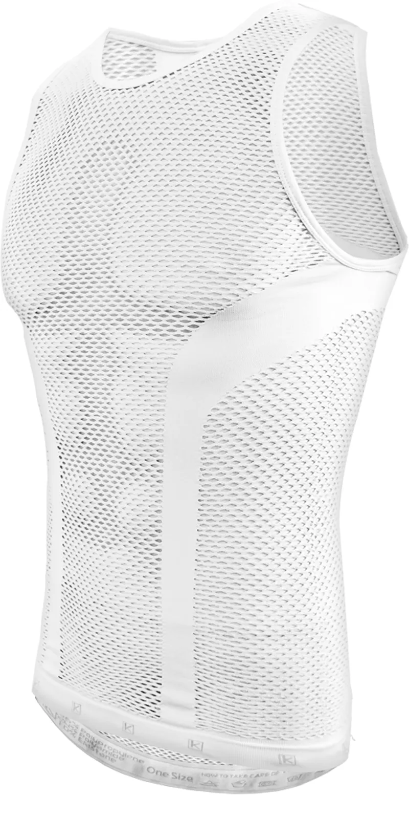 Funkier Vesta Pro Summer Lightwight Baselayer - White 1 Funkier Vesta Pro Summer Lightwight Baselayer - White