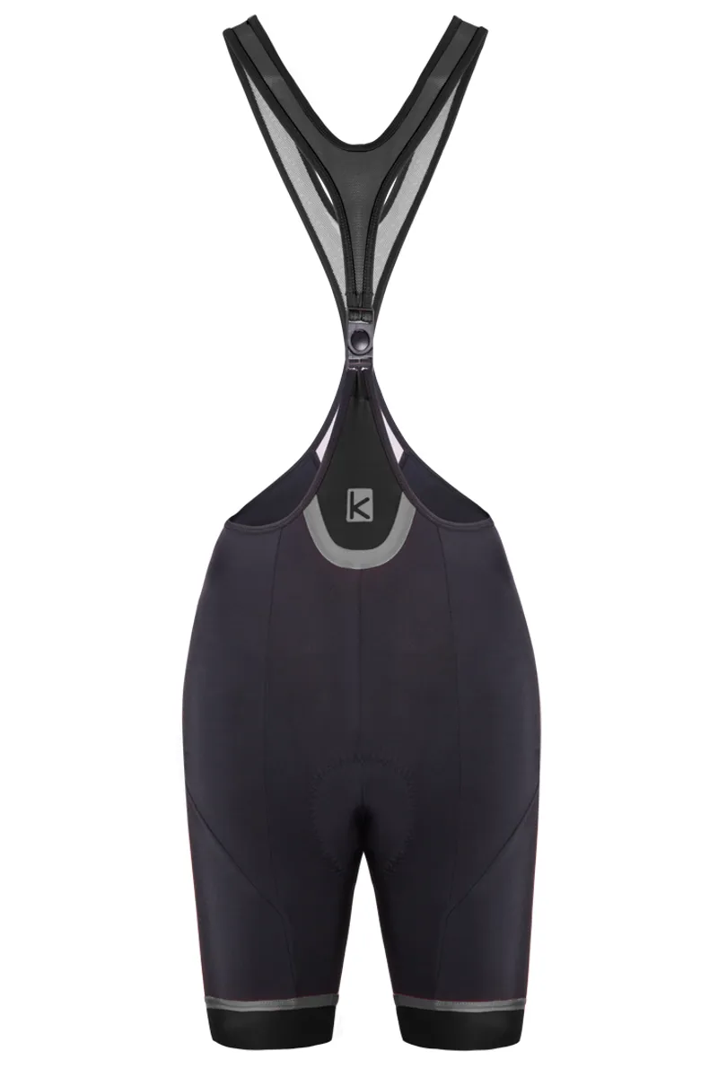 Funkier Robara Womens Single Strap Clipped Bib Shorts - Black 2 Funkier Robara Womens Single Strap Clipped Bib Shorts - Black - Image 2