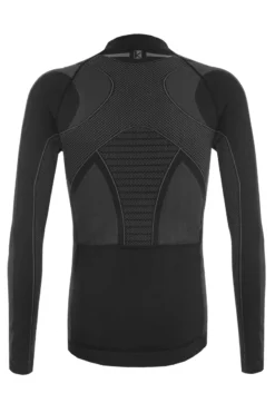 Funkier Campanile Seamless-Tech Long Sleeve Jersey - Black/Grey -Sportfu Bike Gear Shop p58e23a6feeba94.12584922