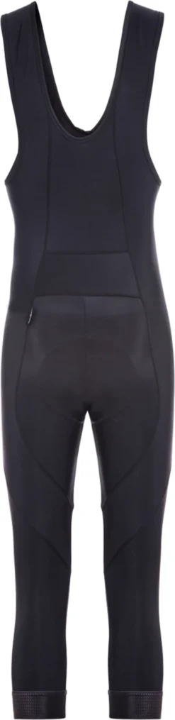 Funkier Polar Active Thermal Microfleece 3/4 Bib Tights - Black