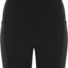 Funkier Abara Ladies 11-Panel Lycra Shorts - Black