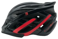 Funkier F-365 Leisure Inmold Helmet - Black/Red -Sportfu Bike Gear Shop p5e6a446c7f28a6.16304638