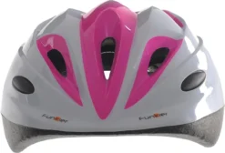 Funkier Dreamz Kids Helmet - 48-52cm - White/Pink -Sportfu Bike Gear Shop p5edb75cb089f65.78247129