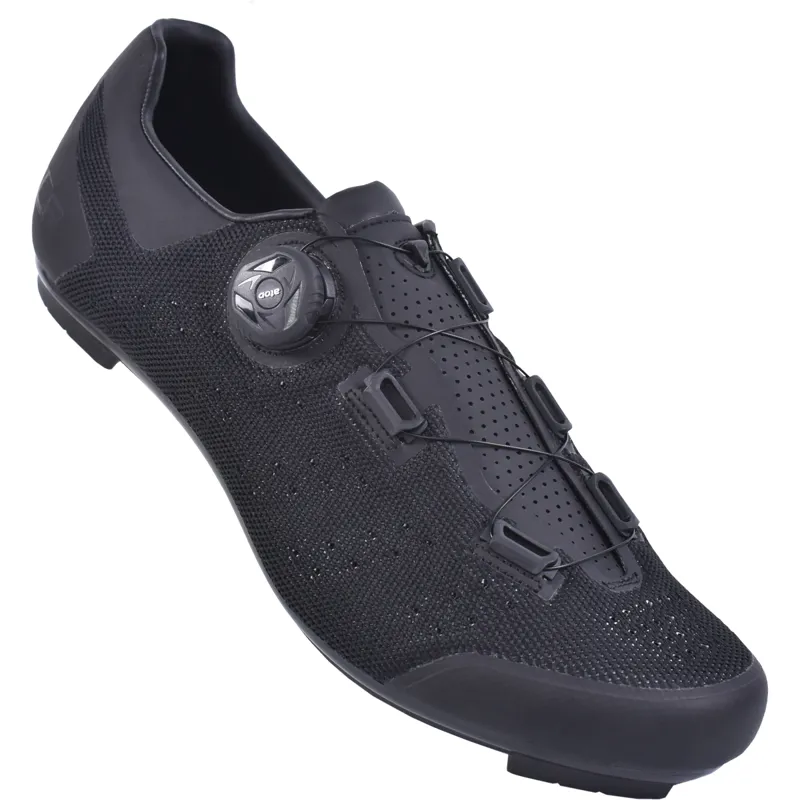 FLR F11 XD-Knit Pro Road Race Shoes - Black 4 FLR F11 XD-Knit Pro Road Race Shoes - Black - Image 4