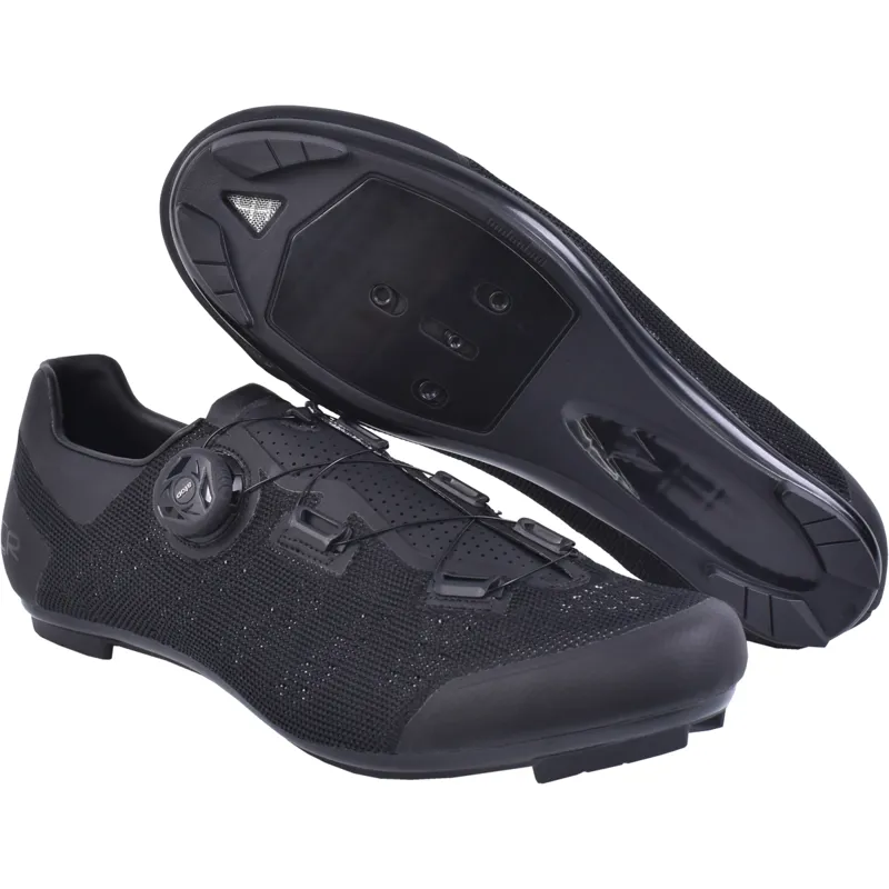 FLR F11 XD-Knit Pro Road Race Shoes - Black 3 FLR F11 XD-Knit Pro Road Race Shoes - Black - Image 3