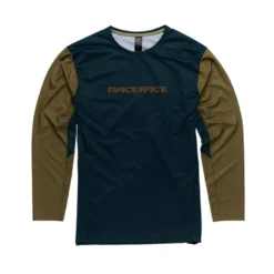 Race Face Indy Men's Long Sleeve MTB Jersey - Black -Sportfu Bike Gear Shop pine 2 2
