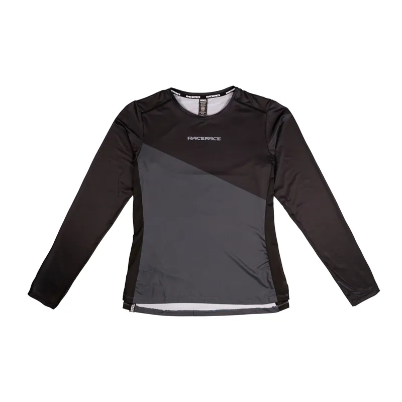 Race Face Diffuse Womens Long Sleeve Jersey - Black 1 Race Face Diffuse Womens Long Sleeve Jersey - Black