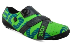 Bont Riot+ BOA Road Shoes - Black -Sportfu Bike Gear Shop riotlimecharcoal