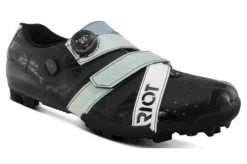 Bont Riot MTB+ BOA MTB Shoes - Black/Blue -Sportfu Bike Gear Shop riotmtbboablackgrey