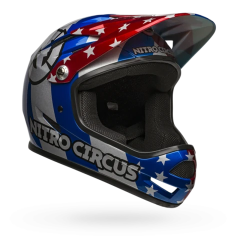 Bell Sanction Full Face MTB Helmet - Matt Crimson/Slate Grey 1 Bell Sanction Full Face MTB Helmet - Matt Crimson/Slate Grey