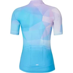 Shimano Mizuki Womens Short Sleeve Jersey - Blue/Pink -Sportfu Bike Gear Shop sc7402 back
