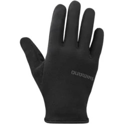 Shimano Light Thermal Long Finger Gloves - Black -Sportfu Bike Gear Shop sca5120