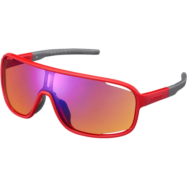 Shimano Technium Sunglasses - Black Frame/Orange Blue Mirror Lens 3 Shimano Technium Sunglasses - Black Frame/Orange Blue Mirror Lens - Image 3