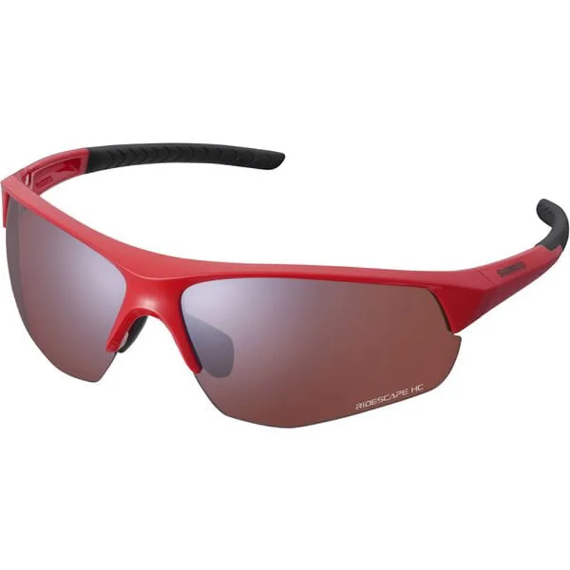 Shimano Twinspark Sunglasses - RideScape High Contrast Lens - Red 1 Shimano Twinspark Sunglasses - RideScape High Contrast Lens - Red
