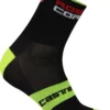 Castelli Rosso Corsa 6 Socks - White