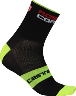 Castelli Rosso Corsa 6 Socks - White