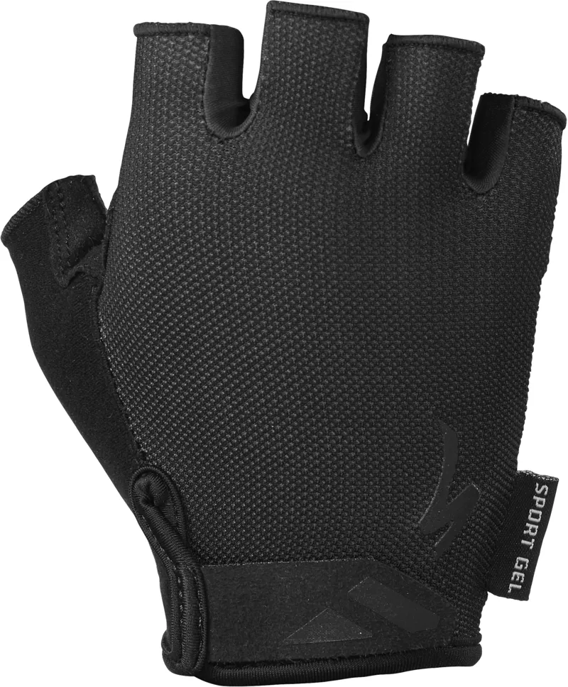 Specialized Body Geometry Sport Womens Short Finger Gloves - Black 1 Specialized Body Geometry Sport Womens Short Finger Gloves - Black