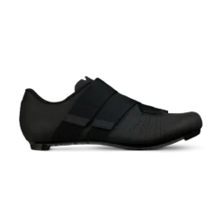 Fizik R5 Tempo Powerstrap Road Shoes - Navy/Black -Sportfu Bike Gear Shop tempo r5 powerstrap black black side 1 8