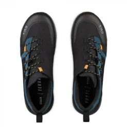 Fizik X2 Terra Ergolace MTB Shoes - Teal/Black -Sportfu Bike Gear Shop terra ergolace x2 teal blue black top 1
