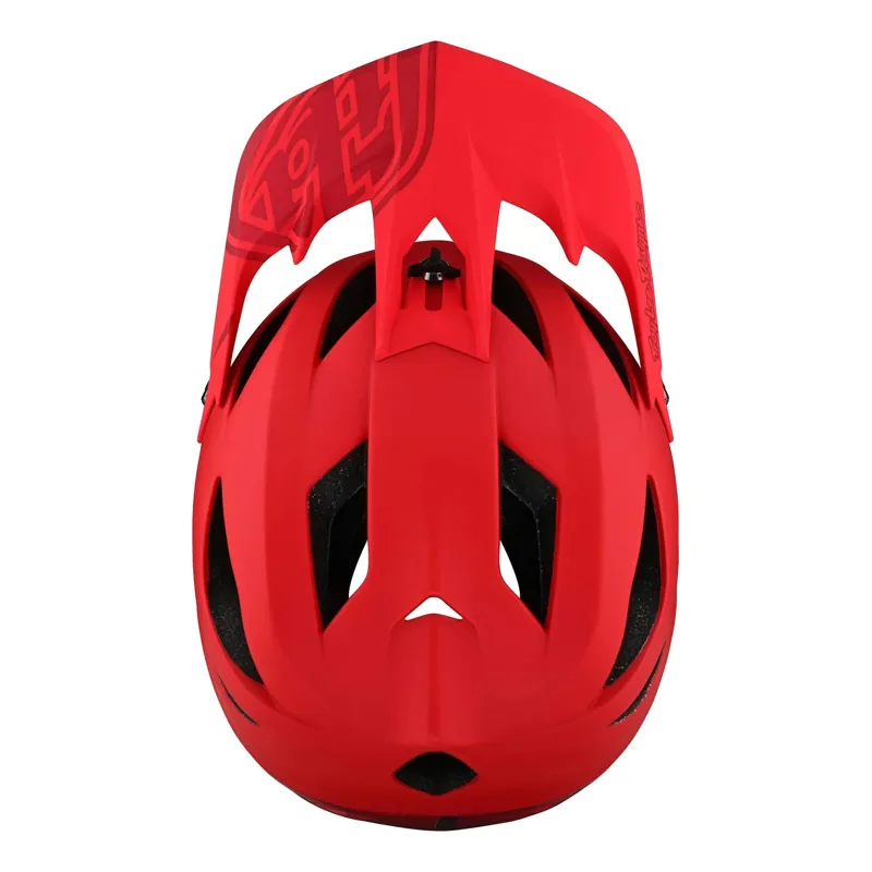 Troy Lee Designs Stage MIPS Full Face Helmet - Signature Red 3 Troy Lee Designs Stage MIPS Full Face Helmet - Signature Red - Image 3