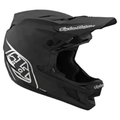 Troy Lee Designs D4 Carbon MIPS Full Face Helmet -Stealth Black/Silver -Sportfu Bike Gear Shop tld139d4stelth 4