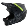 Troy Lee Designs D3 Fiberlite Full Face Helmet - Volt Flo Yellow
