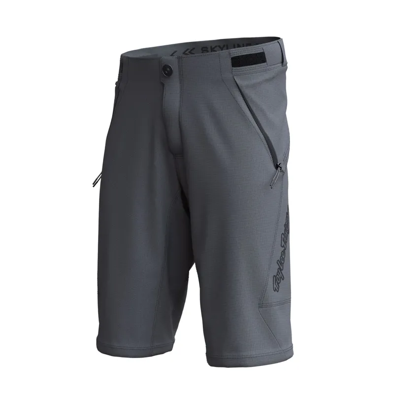 Troy Lee Designs Skyline Youth Baggy Shorts - Mono Charcoal 4 Troy Lee Designs Skyline Youth Baggy Shorts - Mono Charcoal - Image 4