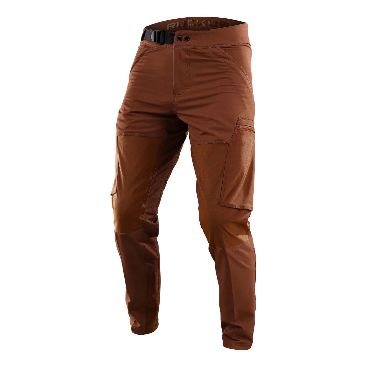 Troy Lee Designs Ruckus Men's Cargo Trousers - Mono Oxblood 1 Troy Lee Designs Ruckus Men's Cargo Trousers - Mono Oxblood