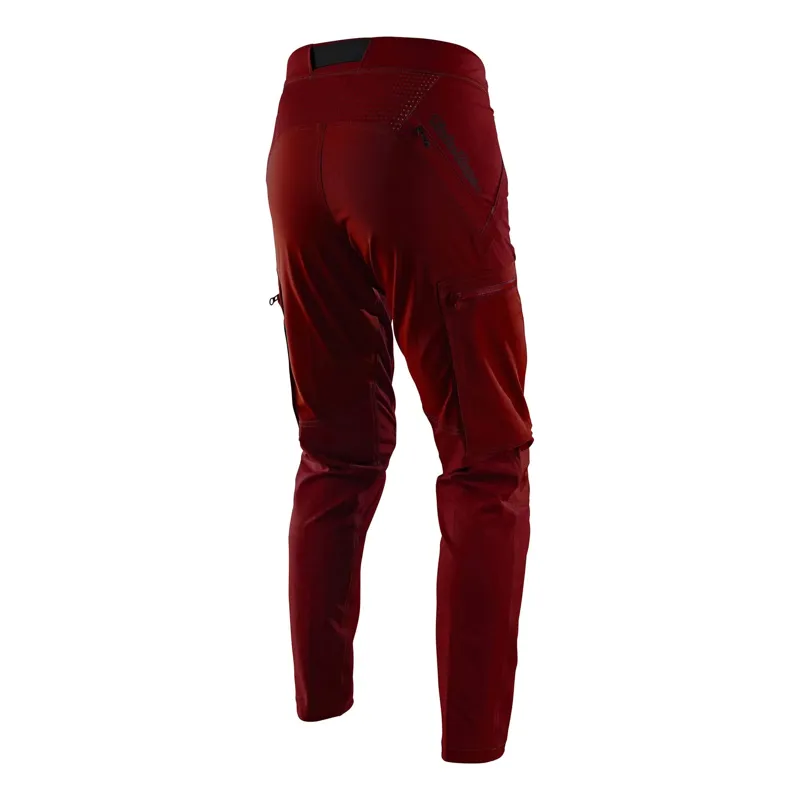 Troy Lee Designs Ruckus Men's Cargo Trousers - Mono Oxblood 3 Troy Lee Designs Ruckus Men's Cargo Trousers - Mono Oxblood - Image 3