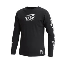 Troy Lee Designs Sprint Youth Long Sleeve Jersey - Richter Black -Sportfu Bike Gear Shop tld324929001 1 2000x.progressive