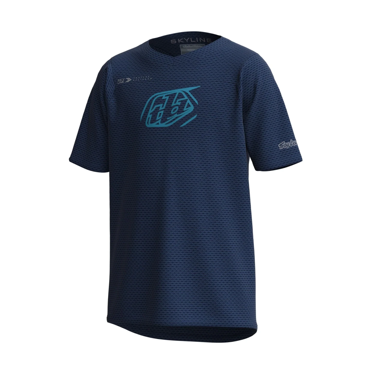 Troy Lee Designs Skyline Youth Short Sleeve Jersey - Half Dye Cement 4 Troy Lee Designs Skyline Youth Short Sleeve Jersey - Half Dye Cement - Image 4