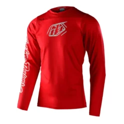 Troy Lee Designs Skyline Chill Men's Long Sleeve Jersey - Iconic Fiery Red