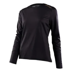 Troy Lee Designs Lilium Long Sleeve Women's Jersey - Solid Black -Sportfu Bike Gear Shop tld358906021 1 859cf404 0672 446f 8cfb 2141aea8f2db 2000x.progressive