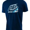 Troy Lee Designs Precision 2.0 Camo Youth Tee - Navy