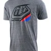 Troy Lee Designs Precision 2.0 Youth Tee - Vintage Grey Snow