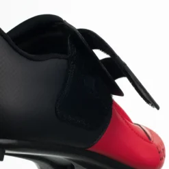 Fizik R4 Transiro Triathlon Shoes - Black/Red -Sportfu Bike Gear Shop transiro r4 powerstrap black red detail2